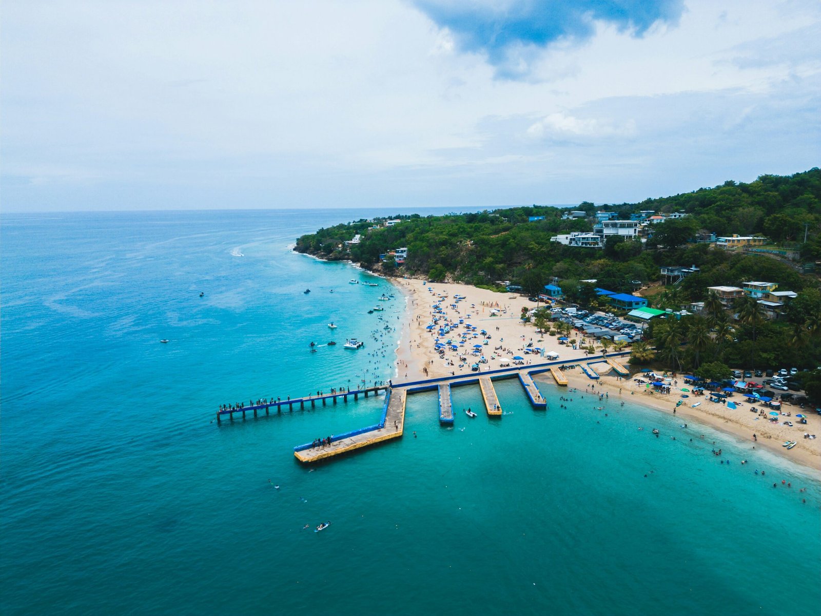 Crash Boat Beach aerial view — Aguadilla, Puerto Rico